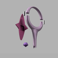 Glimmer's / King Micah's Staff - 3D Model STL File - Porzellan Props