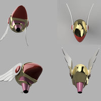 Cardcaptor Sakura Sealing Staff 3D Model STL File for Cosplay - Porzellan Props