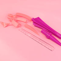 Sailor Moon Sailor Saturn Silence Glaive Staff 3D Printed Cosplay Kit - Porzellan Props