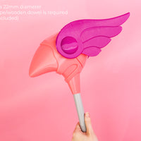 Cardcaptor Sakura Sealing Staff 3D Model STL File for Cosplay - Porzellan Props