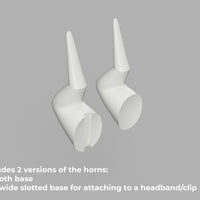 Helltaker Lucifer Cosplay Horns + Accessories 3D Model STL File Bundle - Porzellan Props