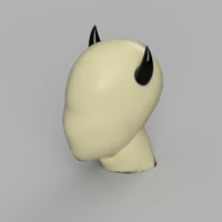 Helltaker Demon Cosplay Horns for Pandemonica, Modeus, Justice, Zdrada, and Malina 3D Model STL Files - Porzellan Props