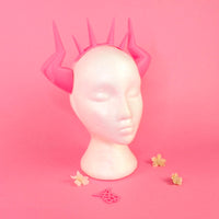 Helltaker Lucifer Cosplay Horns + Accessories 3D Printed Cosplay Kit DIY - Porzellan Props