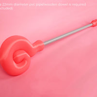 Dark Magician Girl Staff Yu-Gi-Oh 3D Printed Cosplay Kit - Porzellan Props