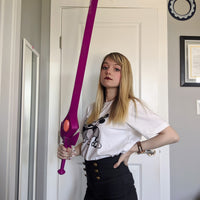 She Ra's Upgraded Sword of Protection S5 - 3.5 ft long 3D Printed Cosplay Kit - Porzellan Props