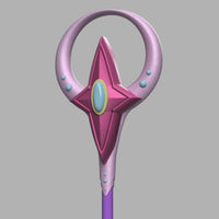 Glimmer's / King Micah's Staff - 3D Model STL File - Porzellan Props