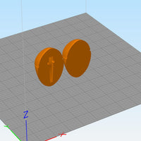 Asuka Evangelion Hair Clips 3D Model STL File - Porzellan Props