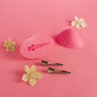 Asuka Evangelion Hair Clips 3D Printed Accessory Kit - Porzellan Props