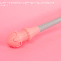 Cardcaptor Sakura Sealing Staff Star Wand 3D Printed Cosplay Kit - Porzellan Props