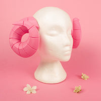 League of Legends LoL Spirit Blossom Kindred Cosplay Ram Horns 3D Model STL File - Porzellan Props
