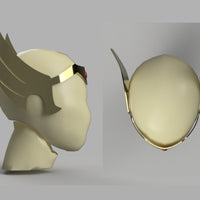 She Ra's S5 Headpiece Tiara Crown 3D Model STL File - Porzellan Props