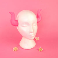 Helltaker Beelzebub Cosplay Horns 3D Model STL Files - Porzellan Props