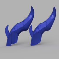 League of Legends LoL Spirit Blossom Yone Cosplay Horns 3D Model STL Files - Porzellan Props
