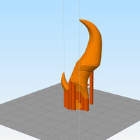 League of Legends LoL Spirit Blossom Yone Cosplay Horns 3D Model STL Files - Porzellan Props