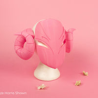 League of Legends LoL Spirit Blossom Kindred Cosplay Horns and Mask 3D Printed Cosplay Kit Bundle - Porzellan Props