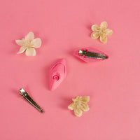 Rei Evangelion Hair Clips 3D Printed Accessory Kit - Porzellan Props