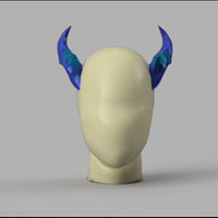 League of Legends LoL Spirit Blossom Yone Cosplay Horns 3D Model STL Files - Porzellan Props