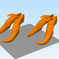 League of Legends LoL Spirit Blossom Yone Cosplay Horns 3D Model STL Files - Porzellan Props