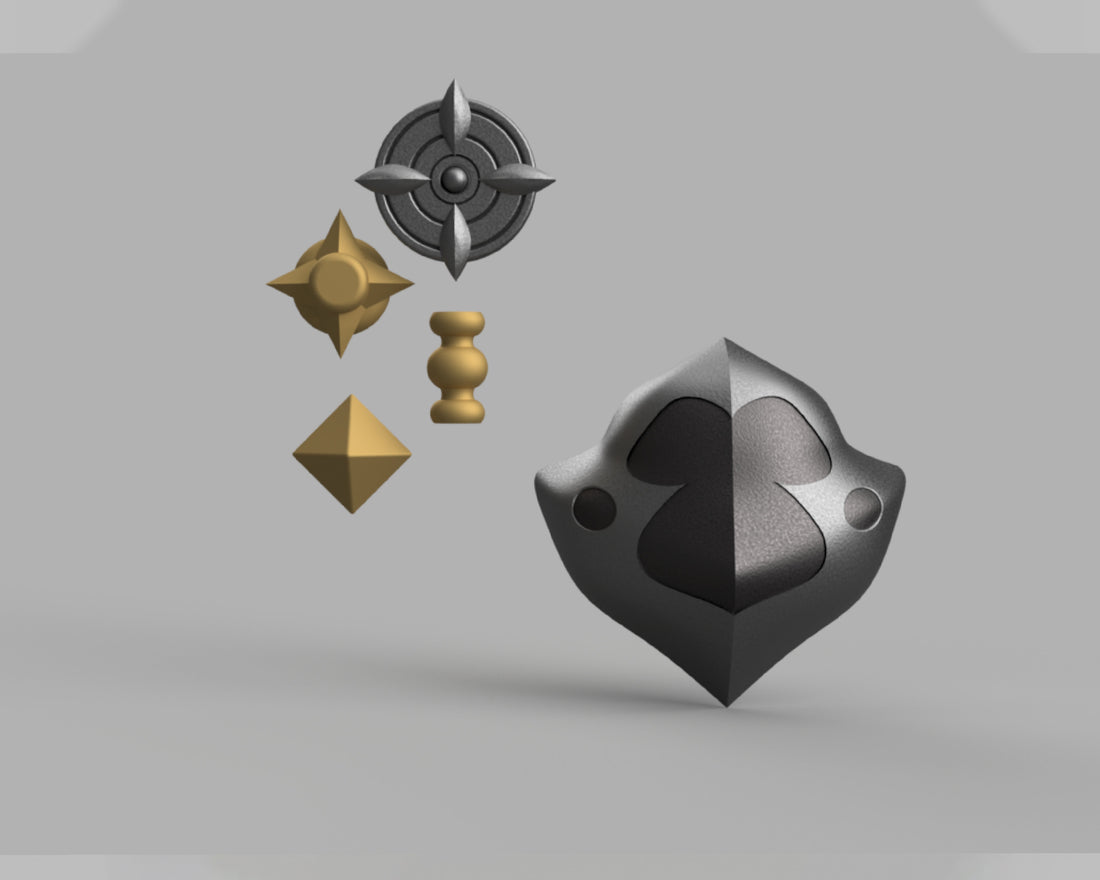 Fire Emblem Three Houses Timeskip Mercedes Cosplay Accessories 3D Model STL Files - Porzellan Props