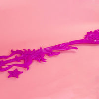 Kingdom Hearts - Aqua's Brightcrest 3' long Keyblade 3D Printed Cosplay Kit - Porzellan Props