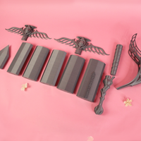 Crisis Core: Final Fantasy VII 7 Genisis Sword 4.5' long 3D Printed Cosplay Prop Kit