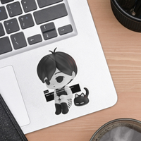 Omori + Mewo Clear 2.5" Vinyl Sticker