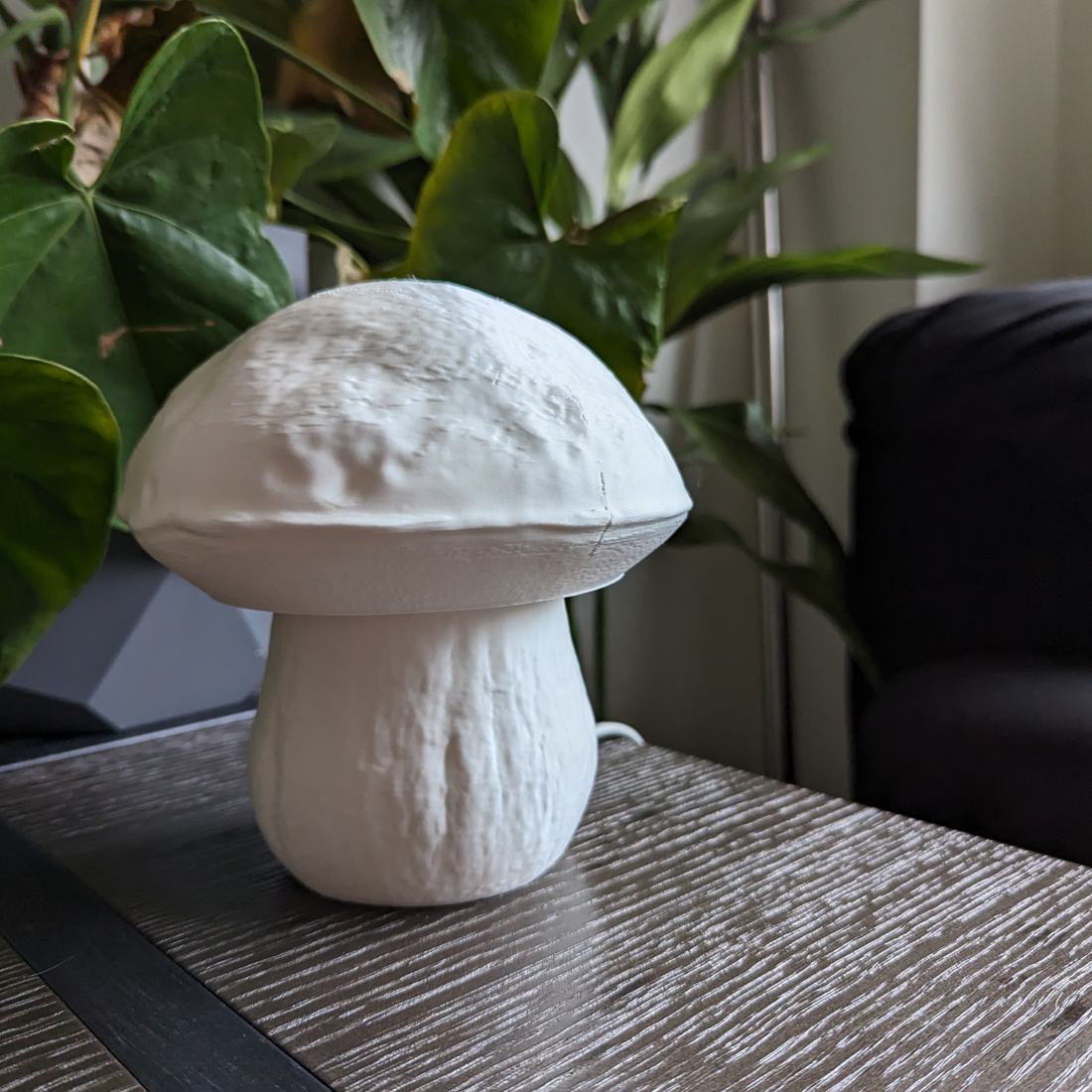 Boletus Edulis King Bolete Mushroom Table Lamp