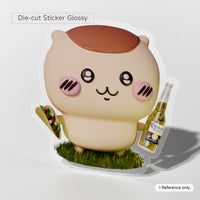 Kurimanju Clear 2.5" Vinyl Sticker