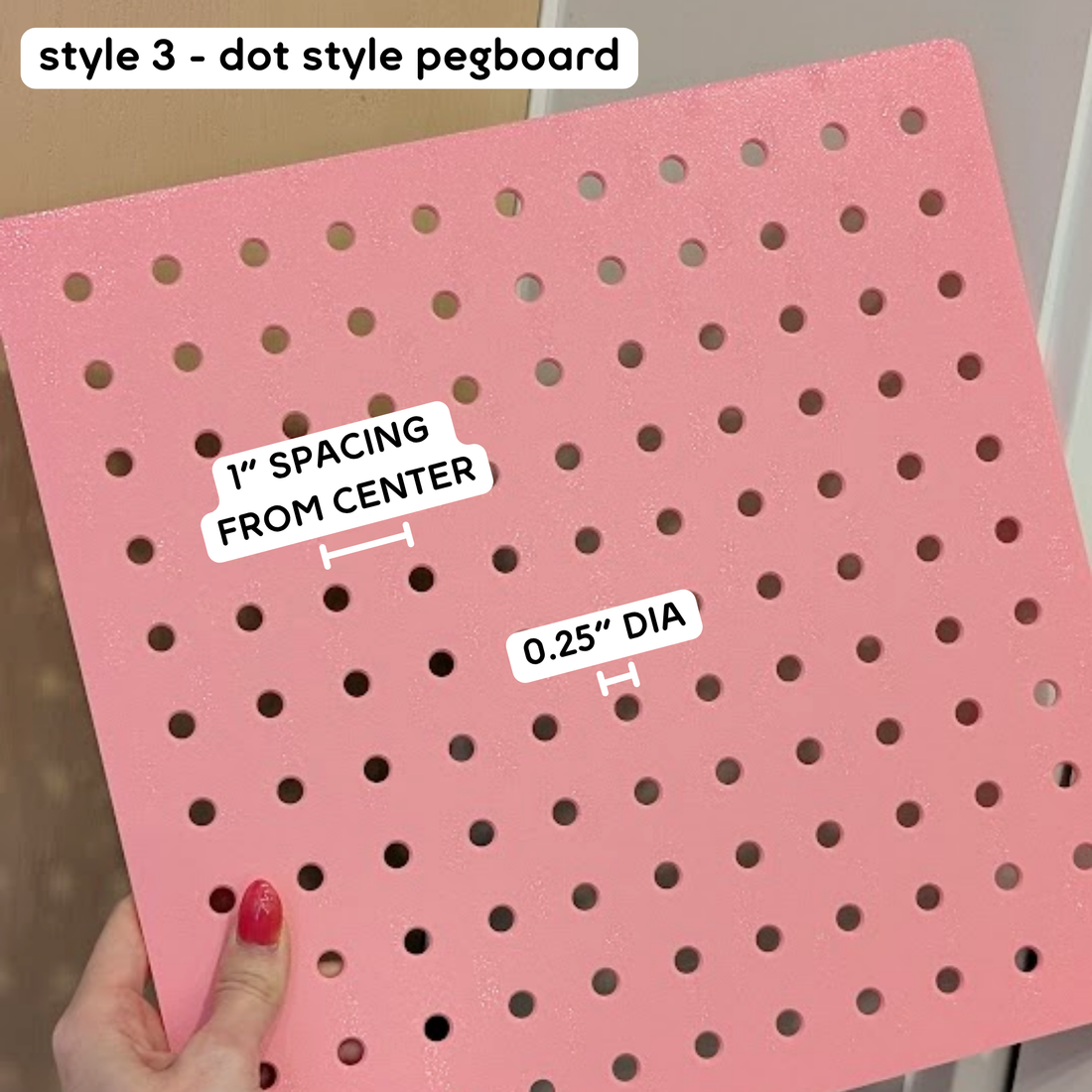 Artist Alley Pegboard Display Panel Kit