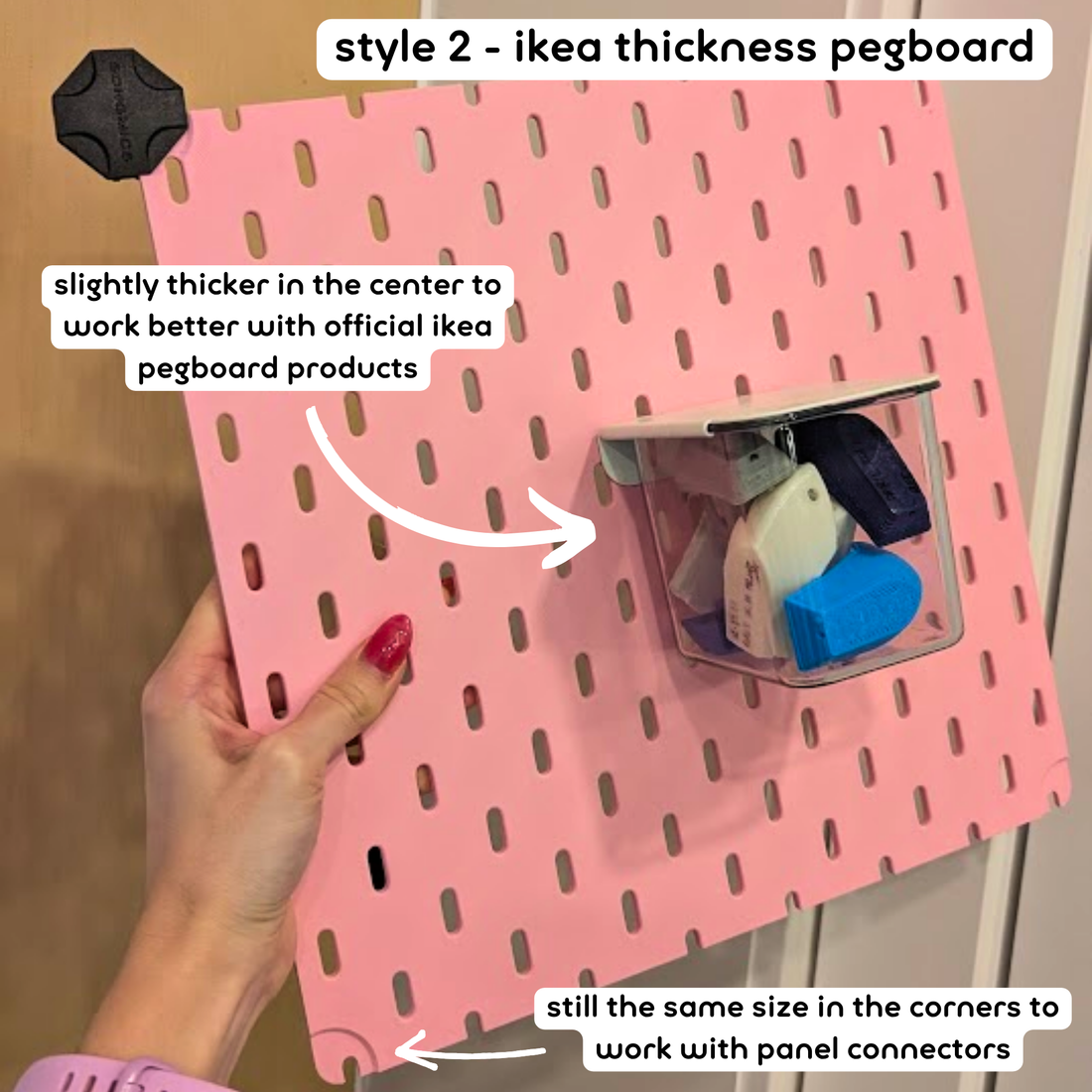 Artist Alley Pegboard Display Panel Kit