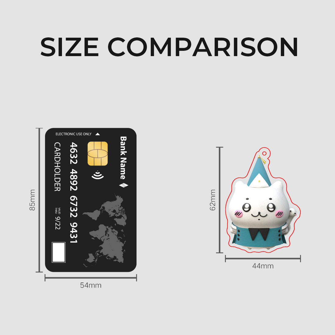 WHA Chii Acrylic Keychain