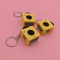 Cube Game Console Keychain