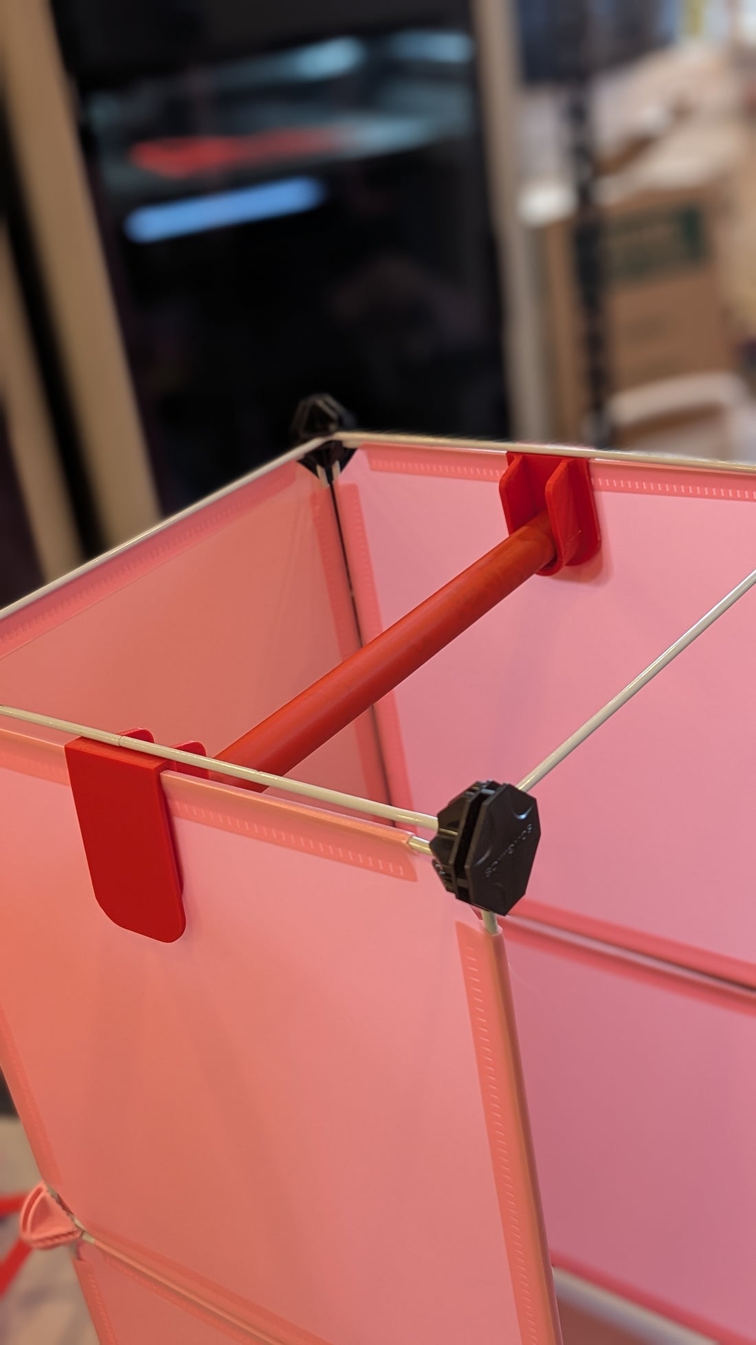 Artist Alley T-Shirt Rack Holder 3D Model STL File