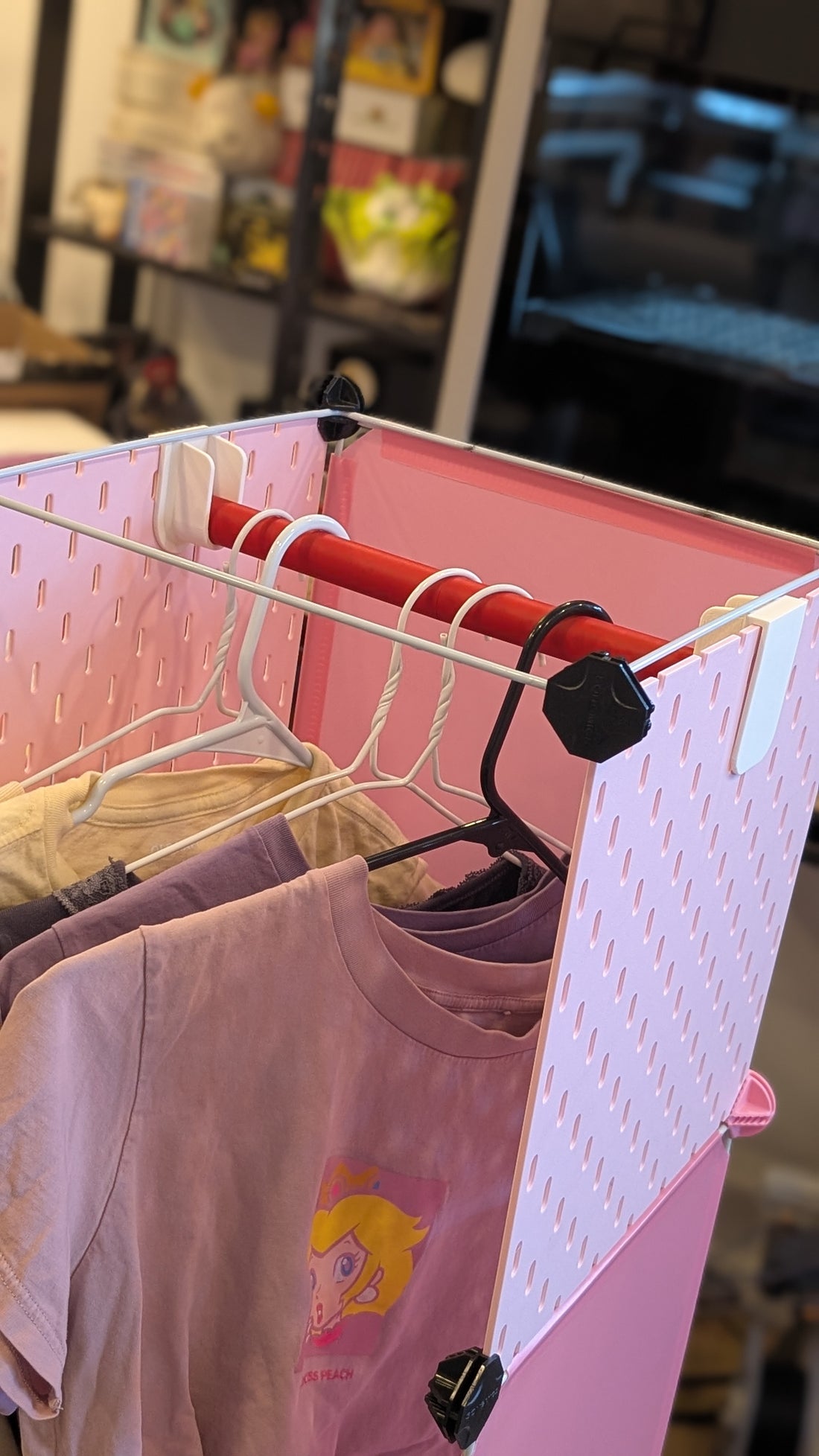Artist Alley T-Shirt Rack Holder 3D Model STL File