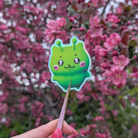 Glorpi Alien Glow in the Dark 2.5" Vinyl Sticker