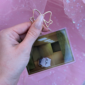 Chiikawa Backrooms Shaker Keychain