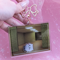 Chiikawa Backrooms Shaker Keychain