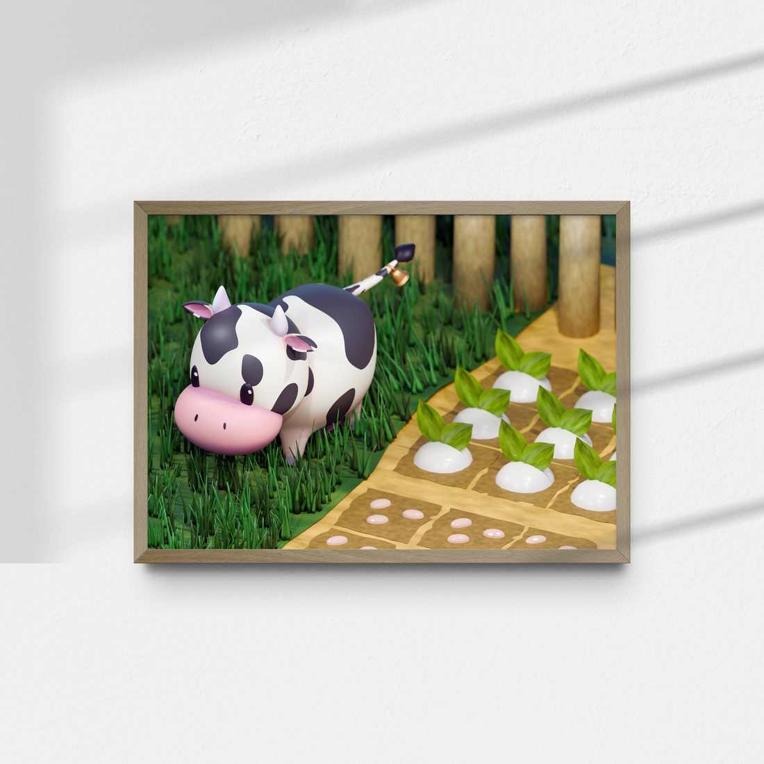 harvest moon 5x7 Print