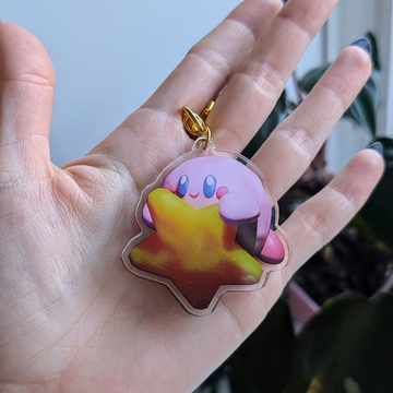 Clay Kirby Acrylic Keychain