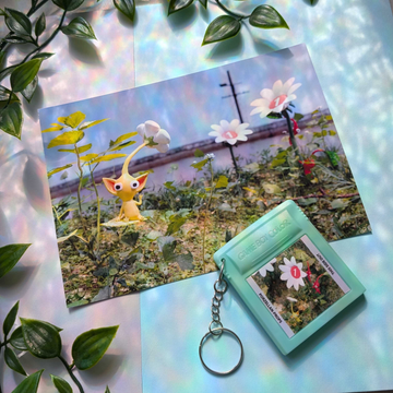 yellow pikmin 5x7 Print