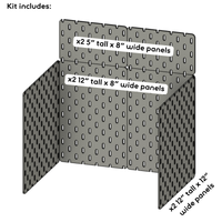 Makers Entry Shelf Pegboard Display Kit