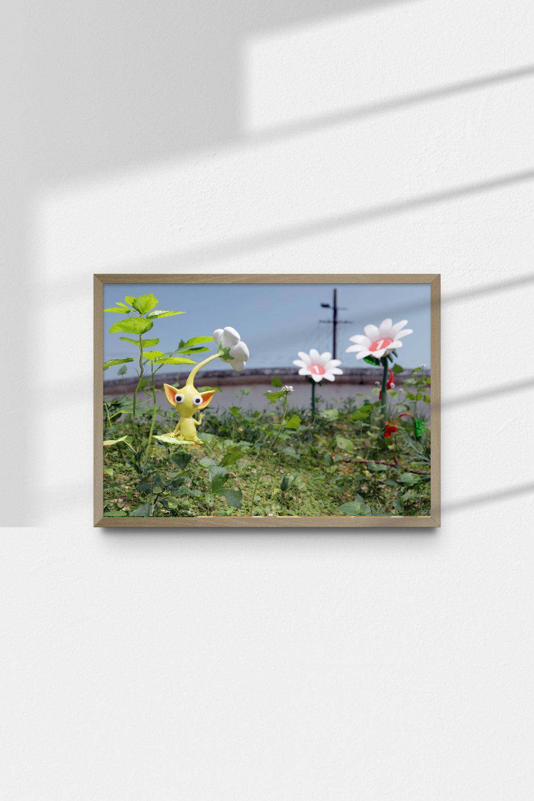 yellow pikmin 5x7 Print