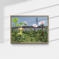 yellow pikmin 5x7 Print