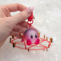 Kirby Seance Acrylic Keychain