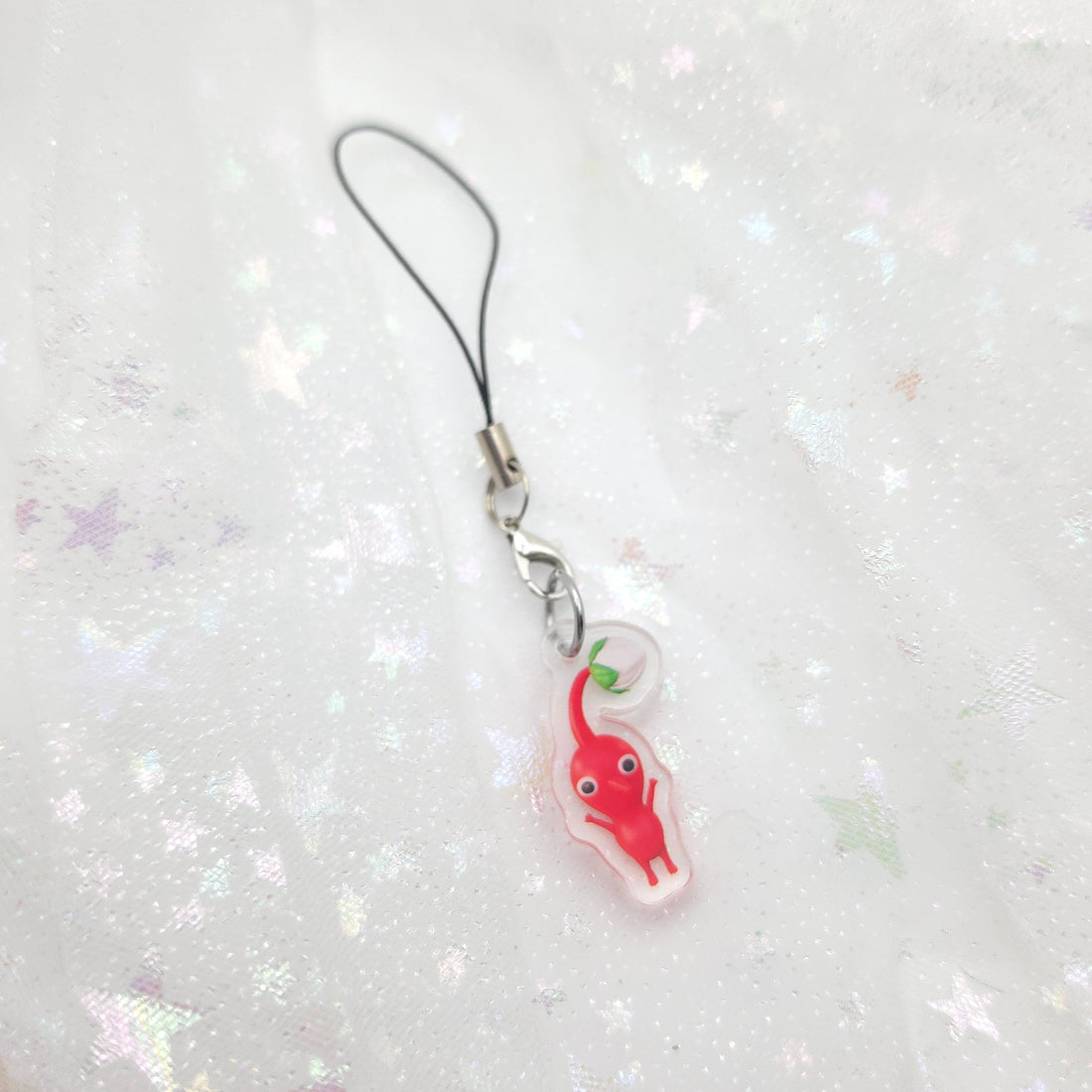 Red Pikmin Phone Charm