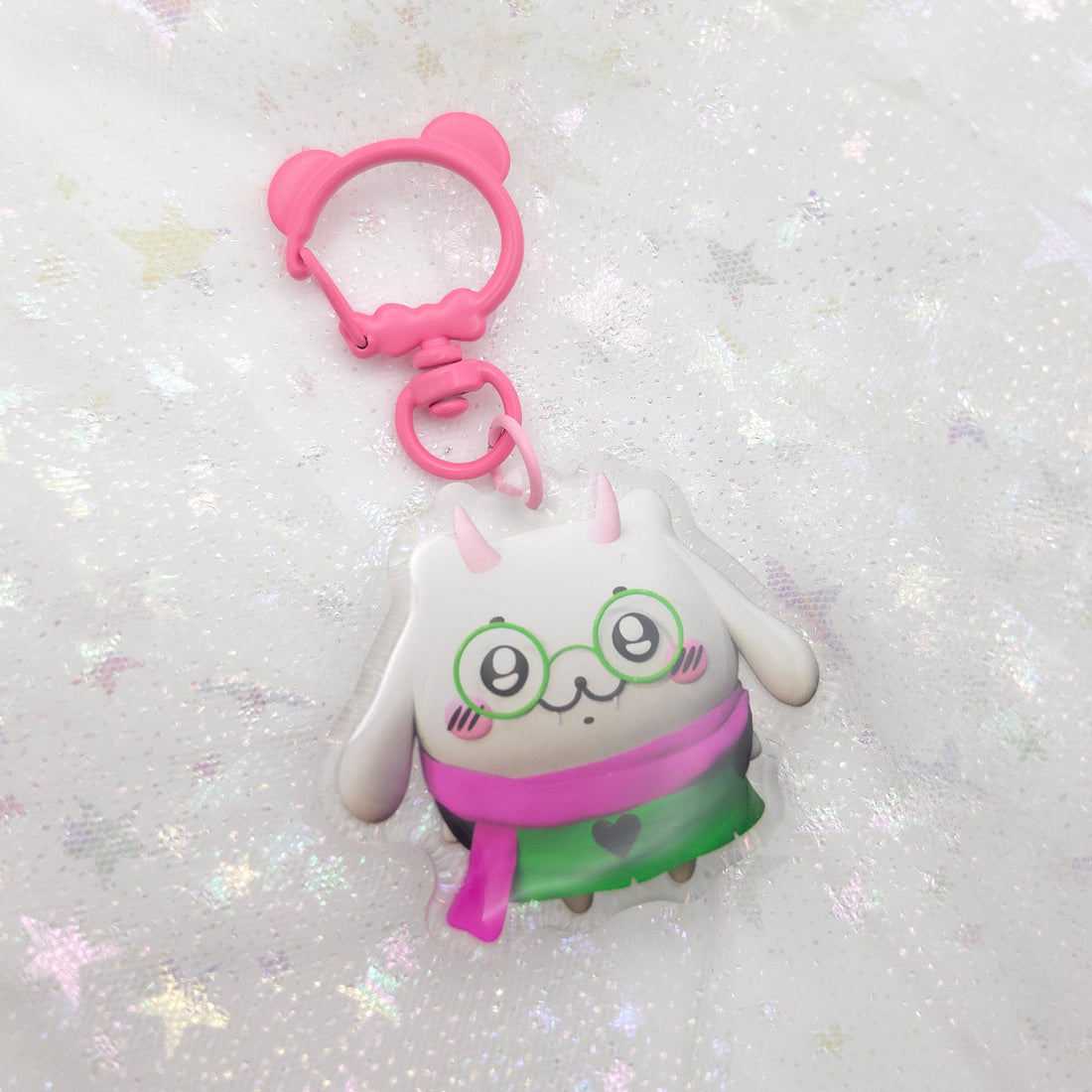 Ralsei Chii Acrylic Keychain