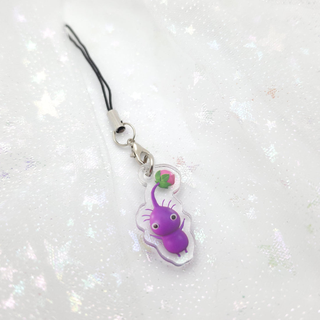 Purple Pikmin Phone Charm