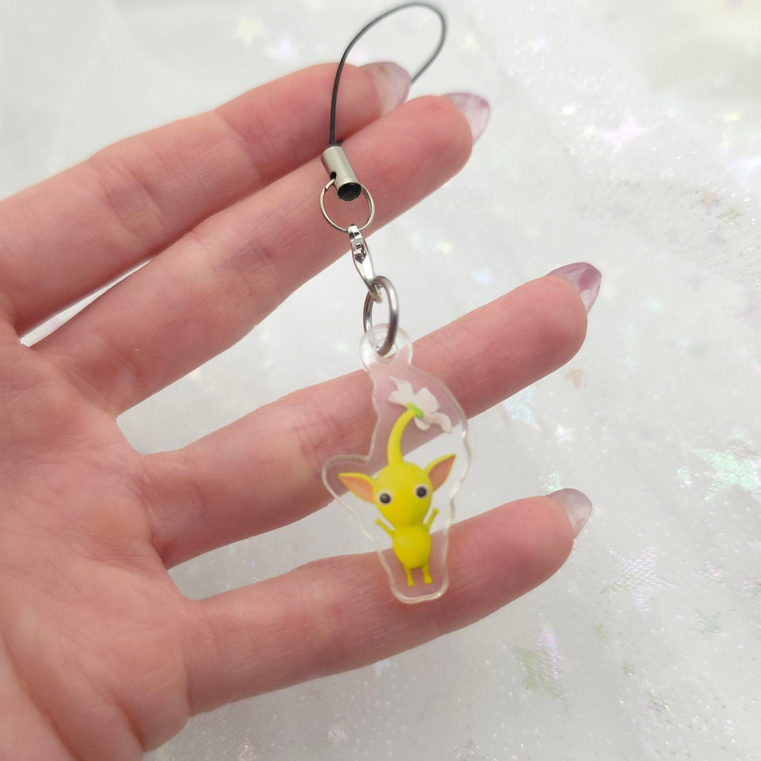 Yellow Pikmin Phone Charm