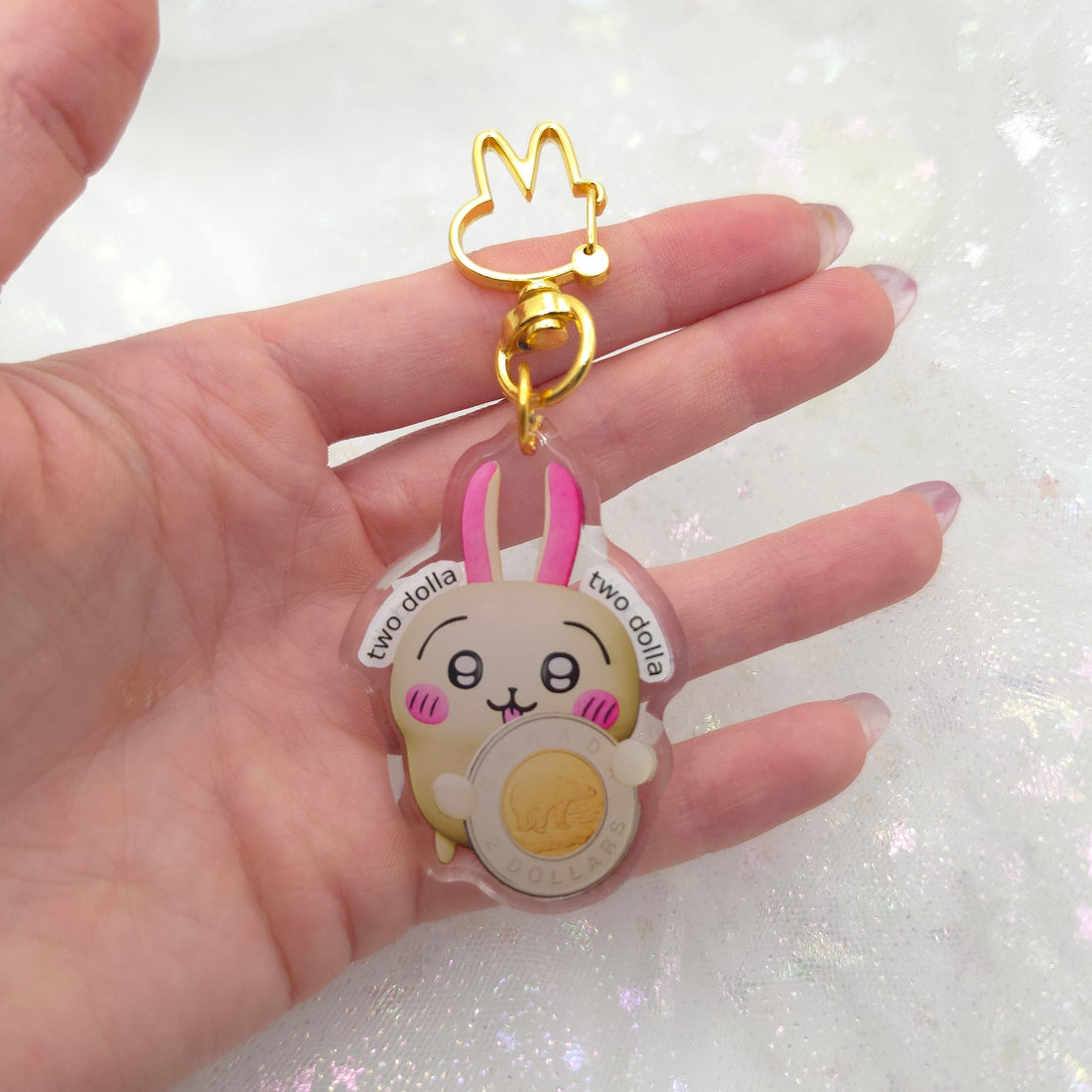 Two dolla Two dolla Acrylic Keychain