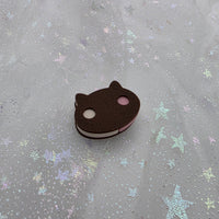 Cookie Cat Shoe Charm | Pin